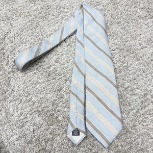 Breuer silk linen blend Necktie Tie Men's 3.5" x 61" Italy